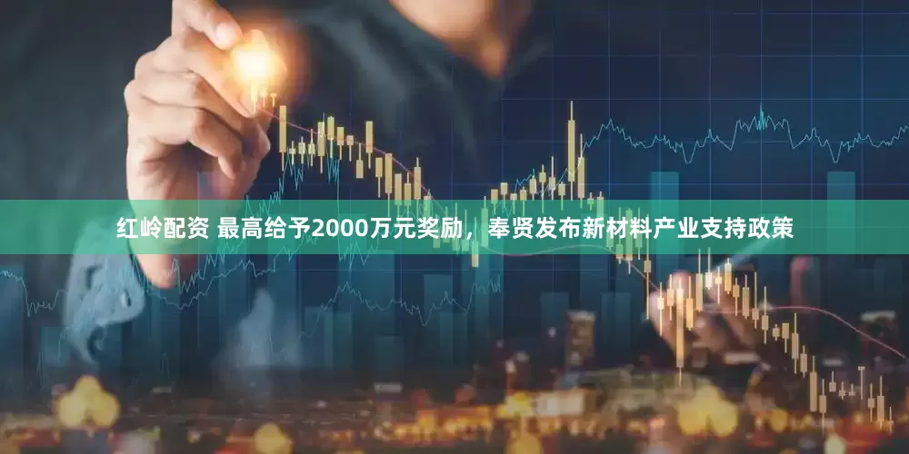 红岭配资 最高给予2000万元奖励，奉贤发布新材料产业支持政策